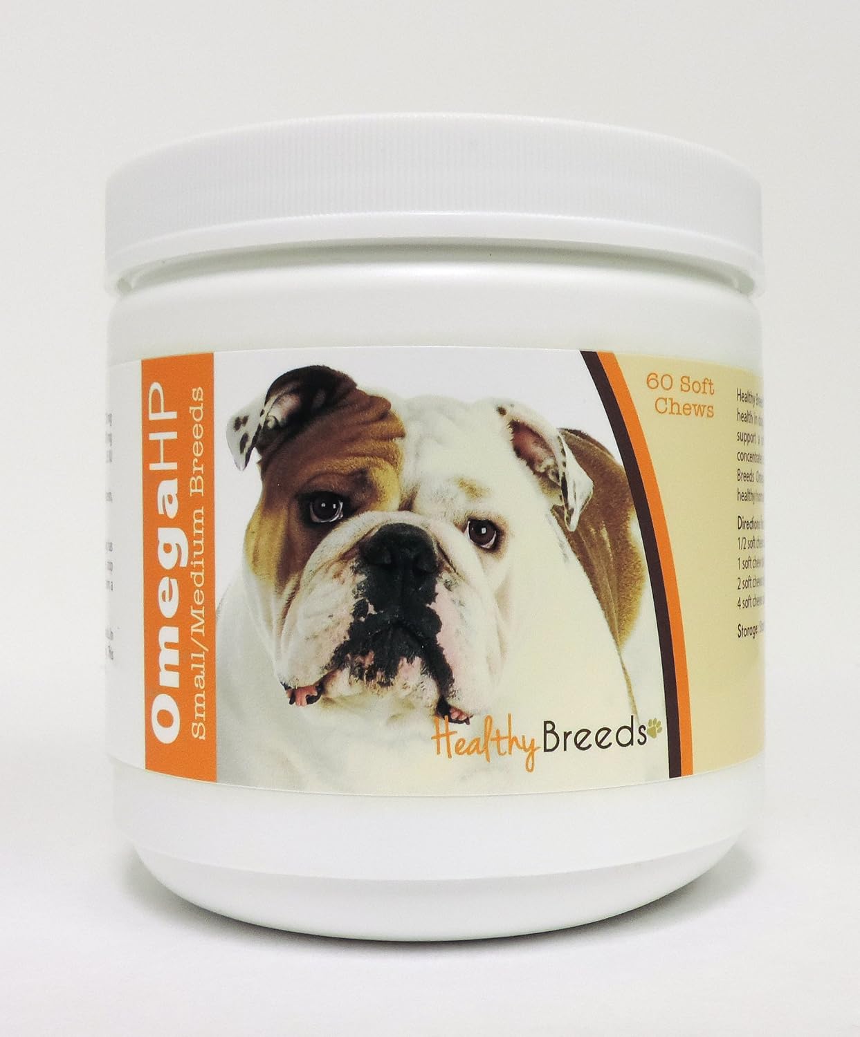 Healthy Breeds Siberian Husky Omega HP Fatty Acid Skin and Coat Support Soft Chews 60 Count
