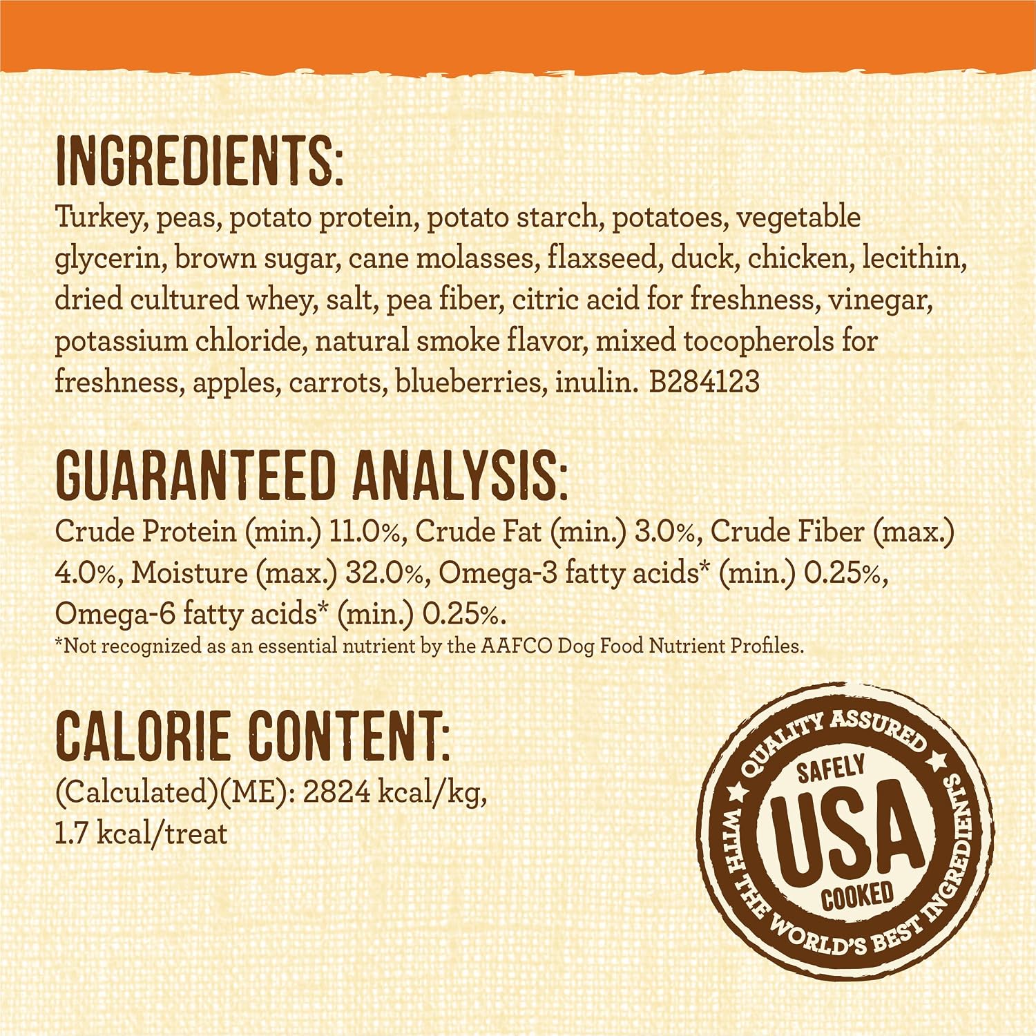 Merrick Lil’ Plates Grain Free Small Dog Treats, Natural Training Treats For Small Dogs, Teensy Turducken - 5 oz. Pouch