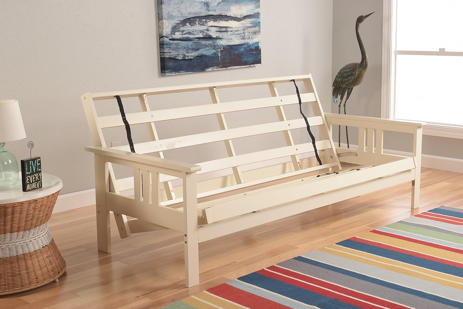 Kodiak Futons Monterey Futon Frame, No Drawers, Barbados