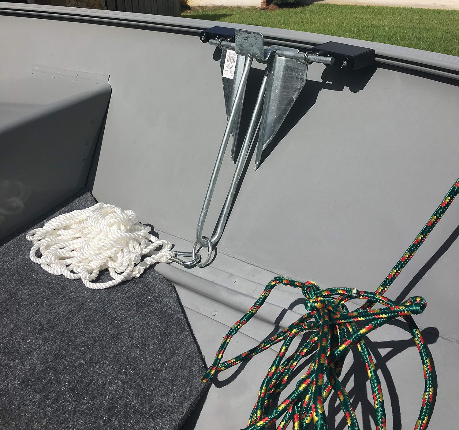 Compatible with Tracker Boats Guide V-14 Versatrack Anchor Holder Custom Accessories USA
