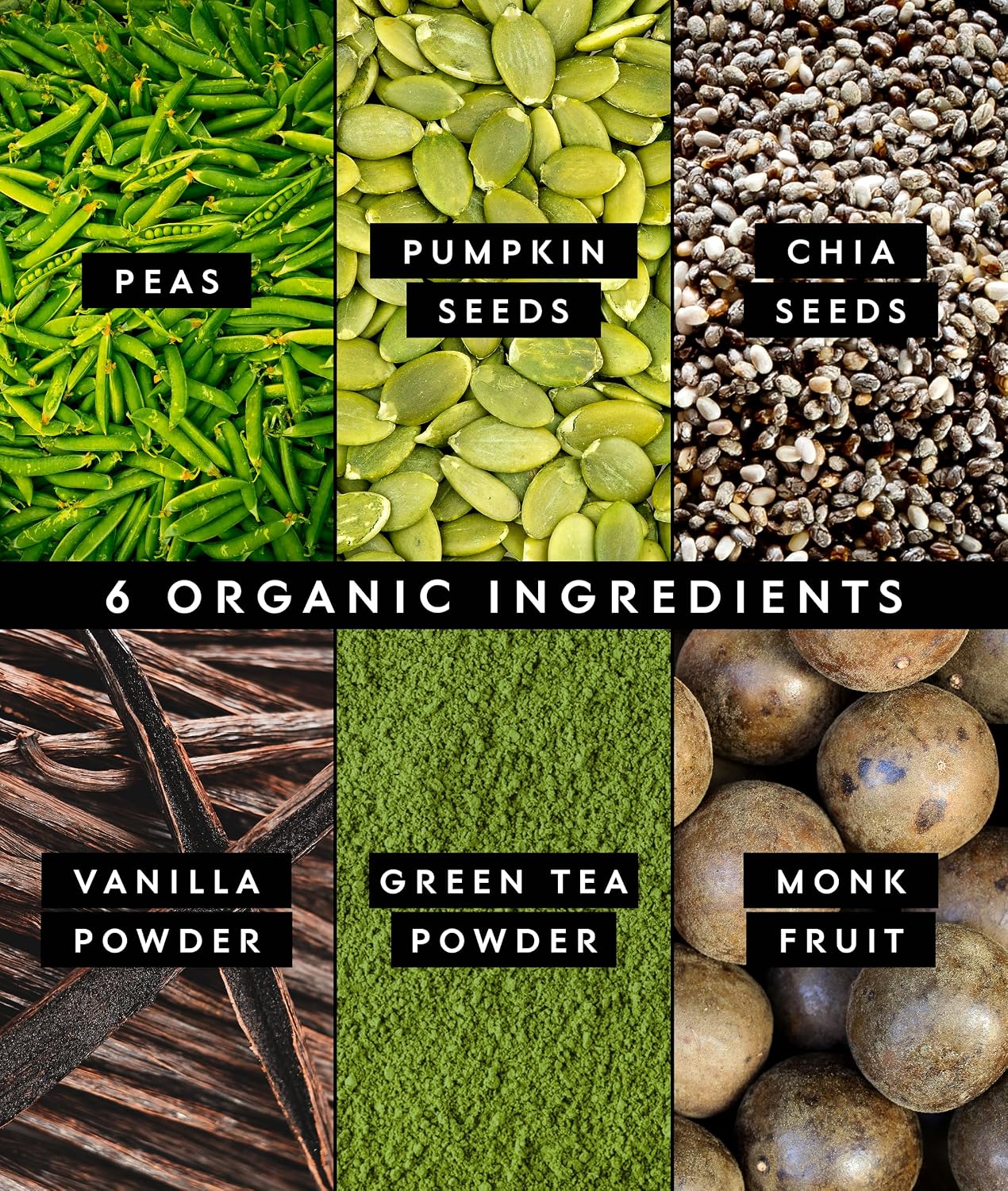 Truvani Organic Plant Based Protein Powder | Chocolate | 1 Serving