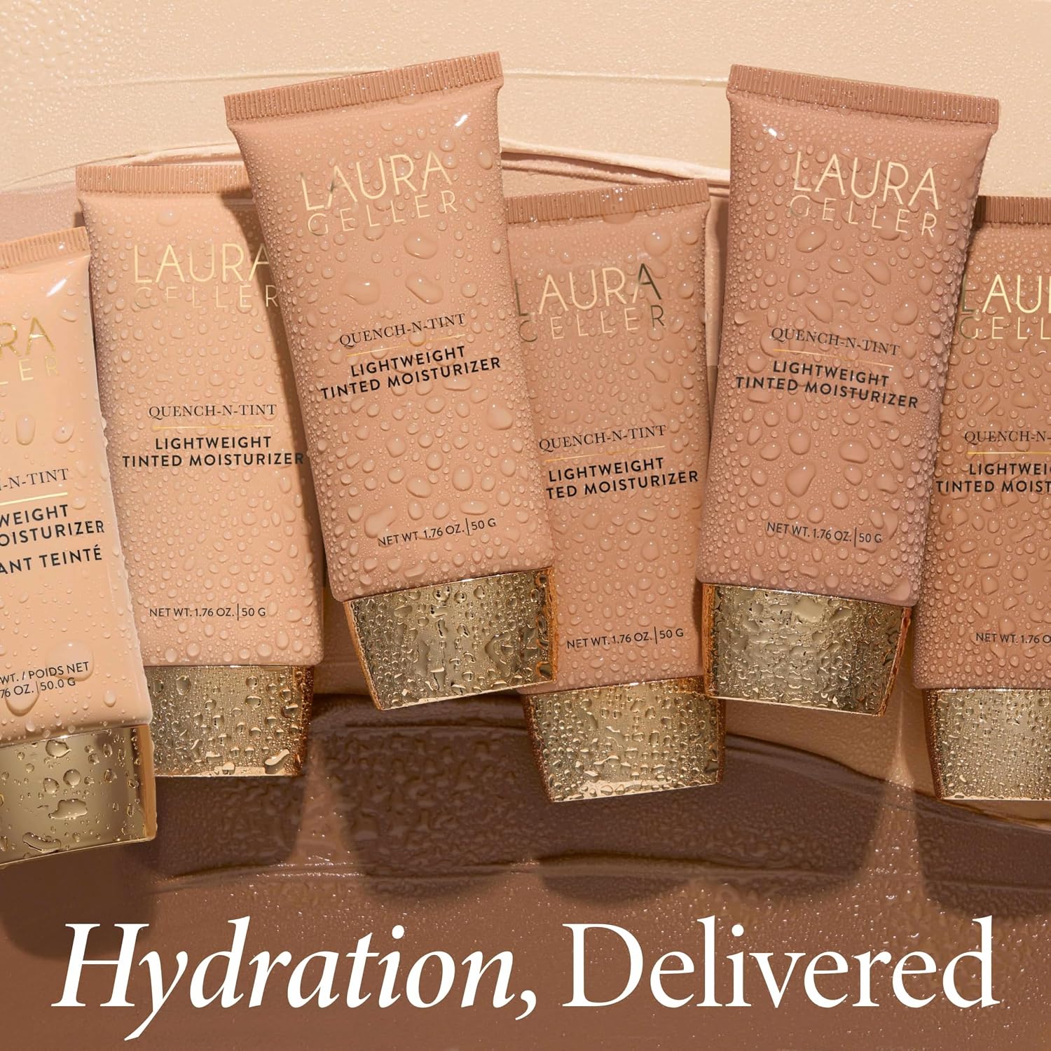 LAURA GELLER Quench-n-Tint Tinted Moisturizer, Hydrating - Light