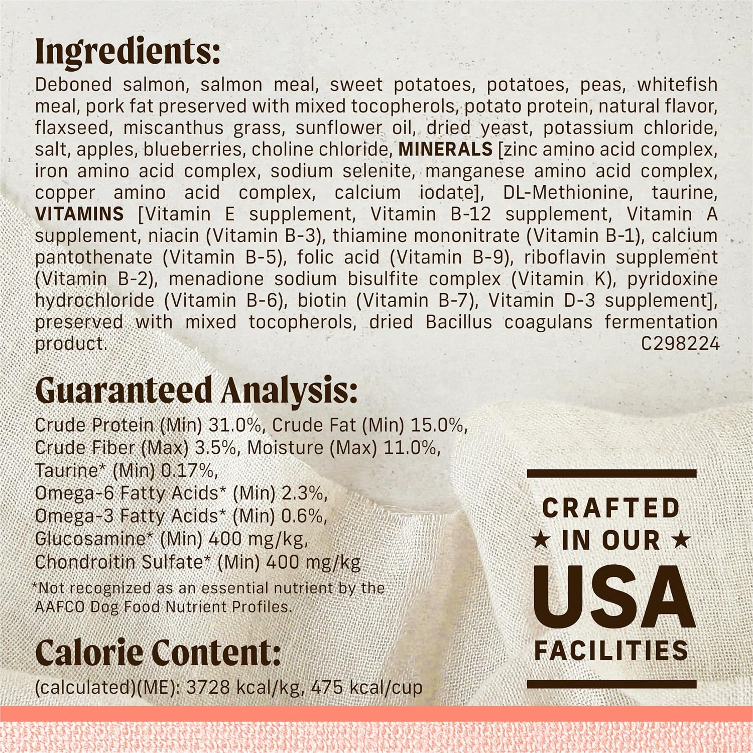 Merrick Lil' Plates Salmon Sweet Potato Dog Food 12 lb Bag | Premium, grain-free salmon and sweet potato kibble crafted with high protein and healthy fats for small breed dogs