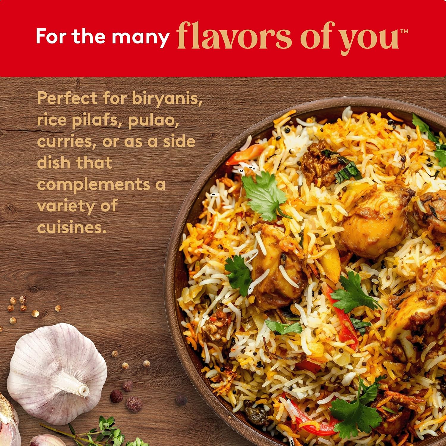 Royal Chef's Secret Basmati White Rice - 10 lb Bag | Premium Extra Long Grain Rice - Perfect for Biryanis, Pilafs, Pulao & Curries - Cook in Microwave or on Stove Top