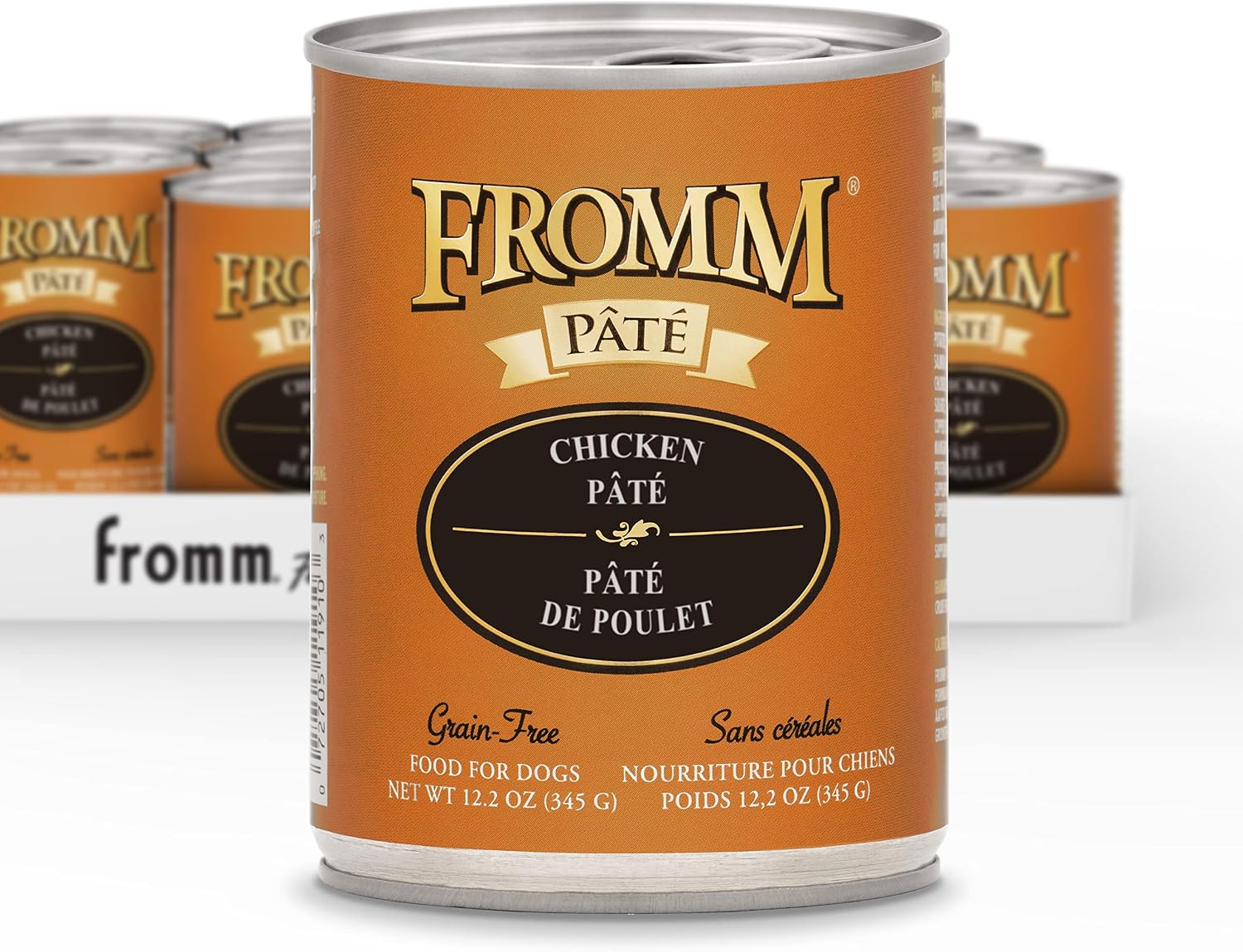 Fromm Venison & Lentil Pate Dog Food - Premium Wet Dog Food - Venison Recipe - Case of 12 Cans