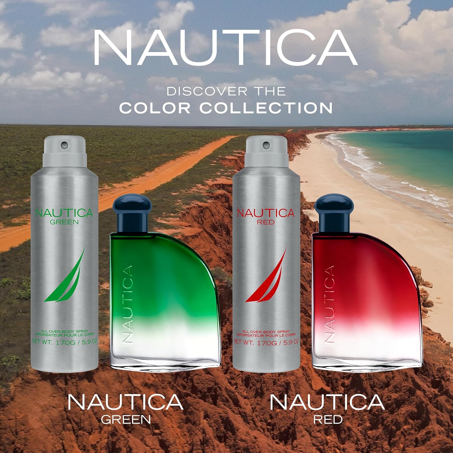 Nautica Blue Eau de Toilette, Men's Fragrance, 3.4 fl oz