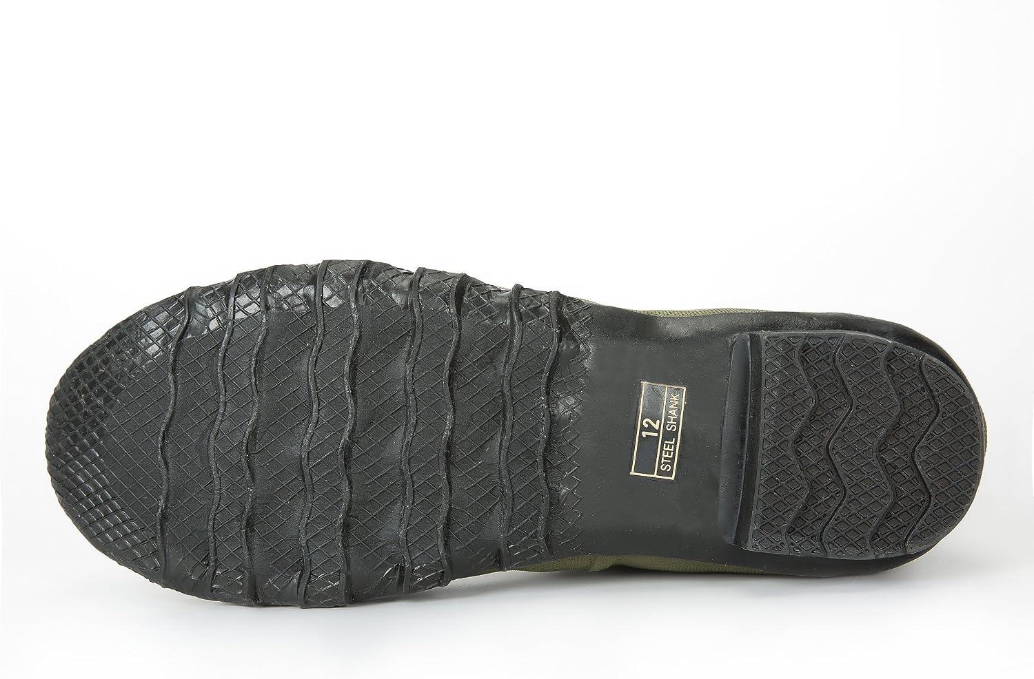 Duck and Fish 18 inches Green Rubber Hunting Boots