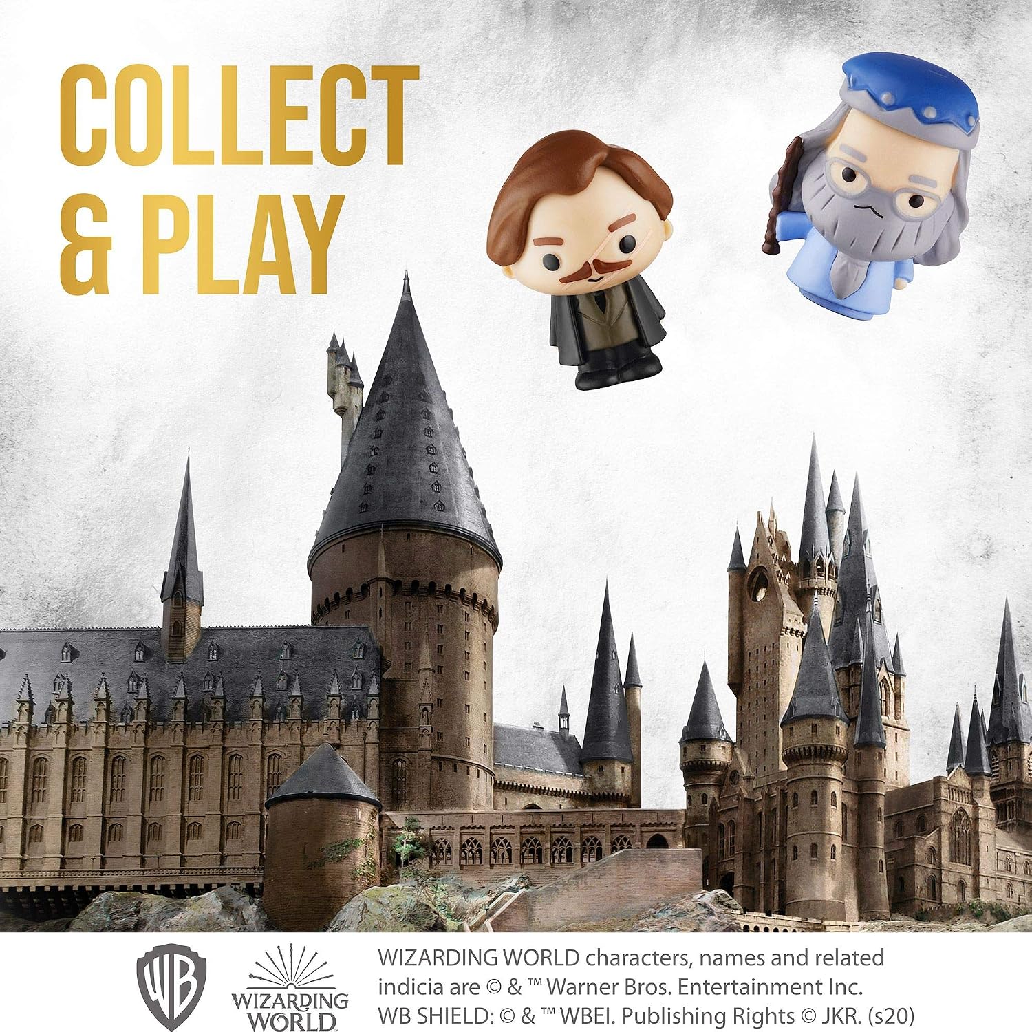 Harry Potter Pencil Toppers, Gifts, Toys, Collectibles – Set of 5 Harry Potter Figures for Writing, Party Decor – Remus Lupin, Rubeus Hagrid