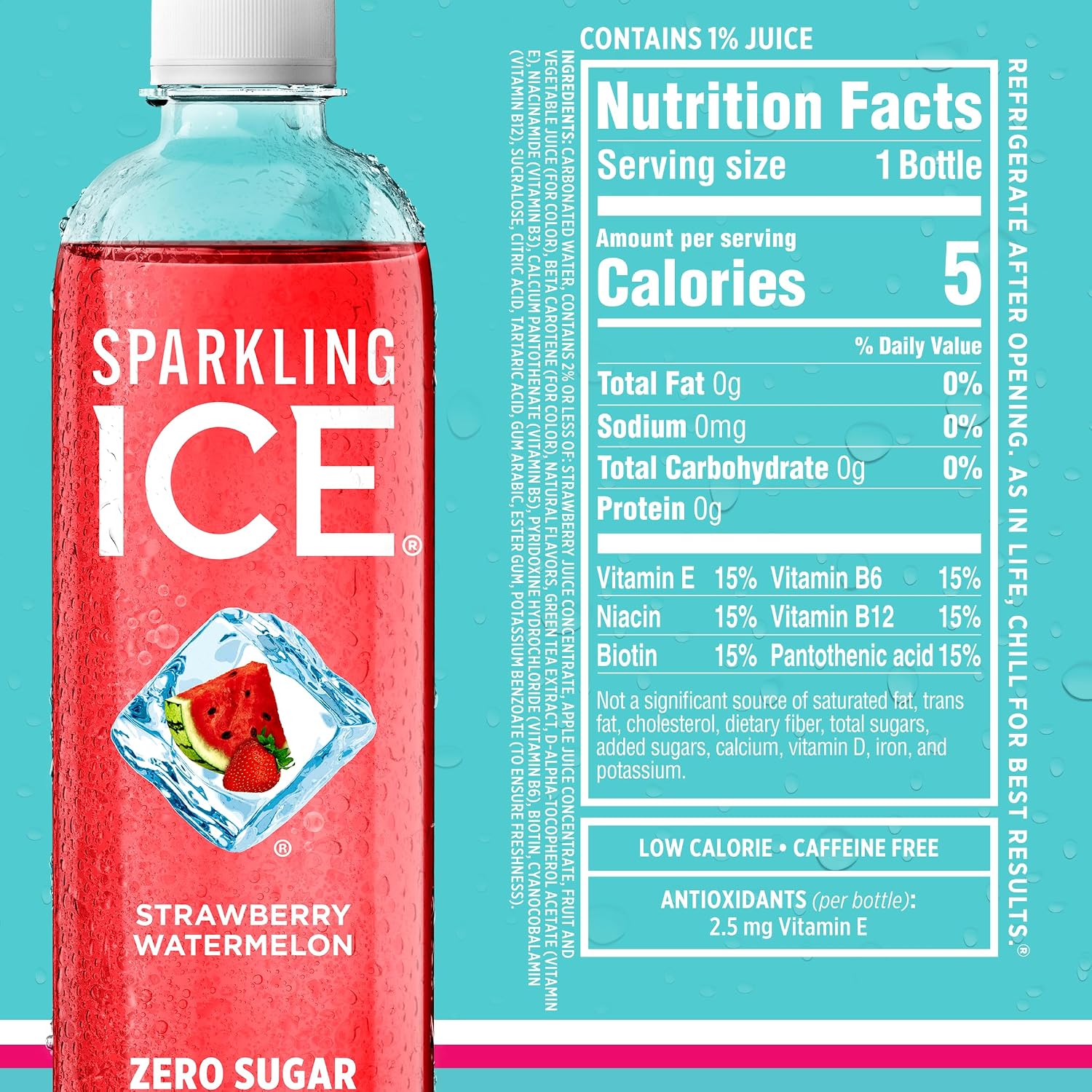 Sparkling Ice Purple Variety Pack, Flavored Water, Zero Sugar, with Vitamins and Antioxidants, 17 fl oz, 12 count (Black Raspberry, Cherry Limeade, Orange Mango, Kiwi Strawberry)