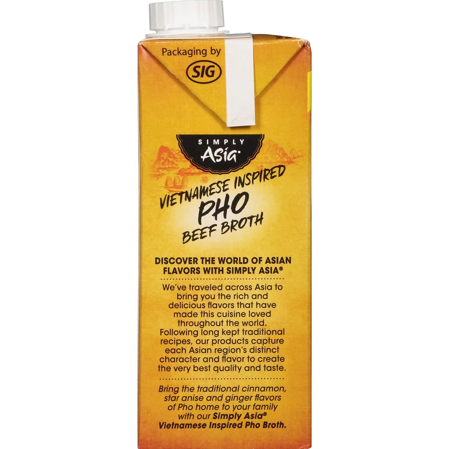 Simply Asia Vietnamese Inspired Pho Beef Broth, 26 fl oz