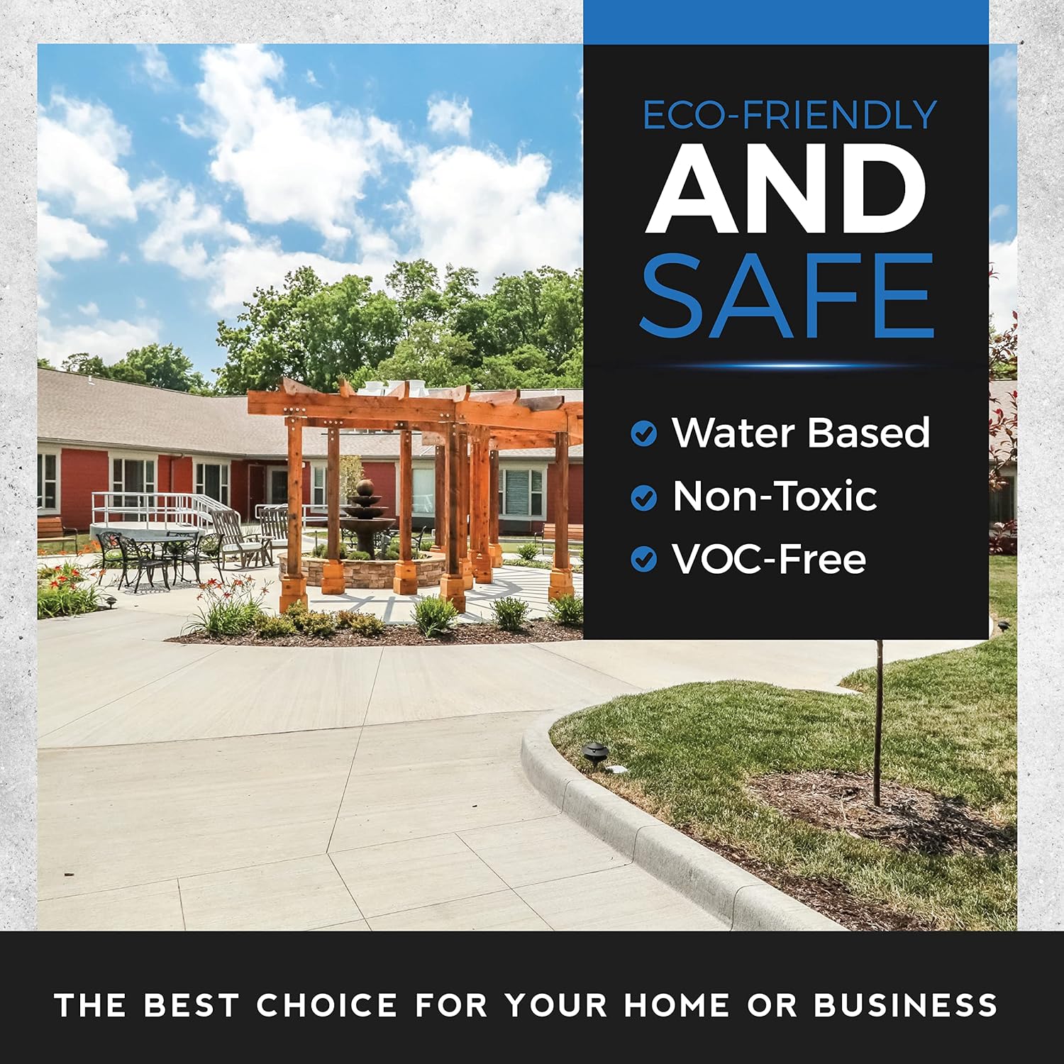 1 Gal. AQUA-X 11 Clear Penetrating Concrete Sealer & Stone | Natural Finish | Professional Grade | Indoor & Outdoor | Fast Dry and Long Lasting Protection