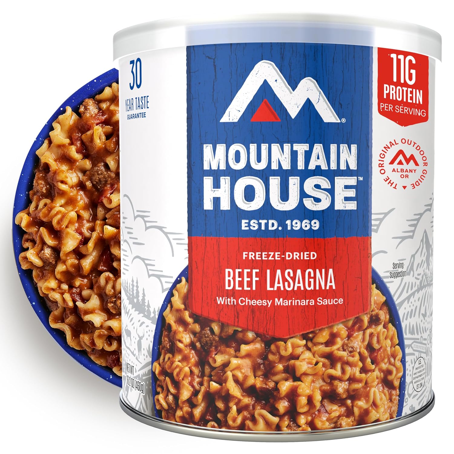 Mountain House Diced Beef | Freeze Dried Survival & Emergency Food | #10 Can | Gluten-Free, 30122