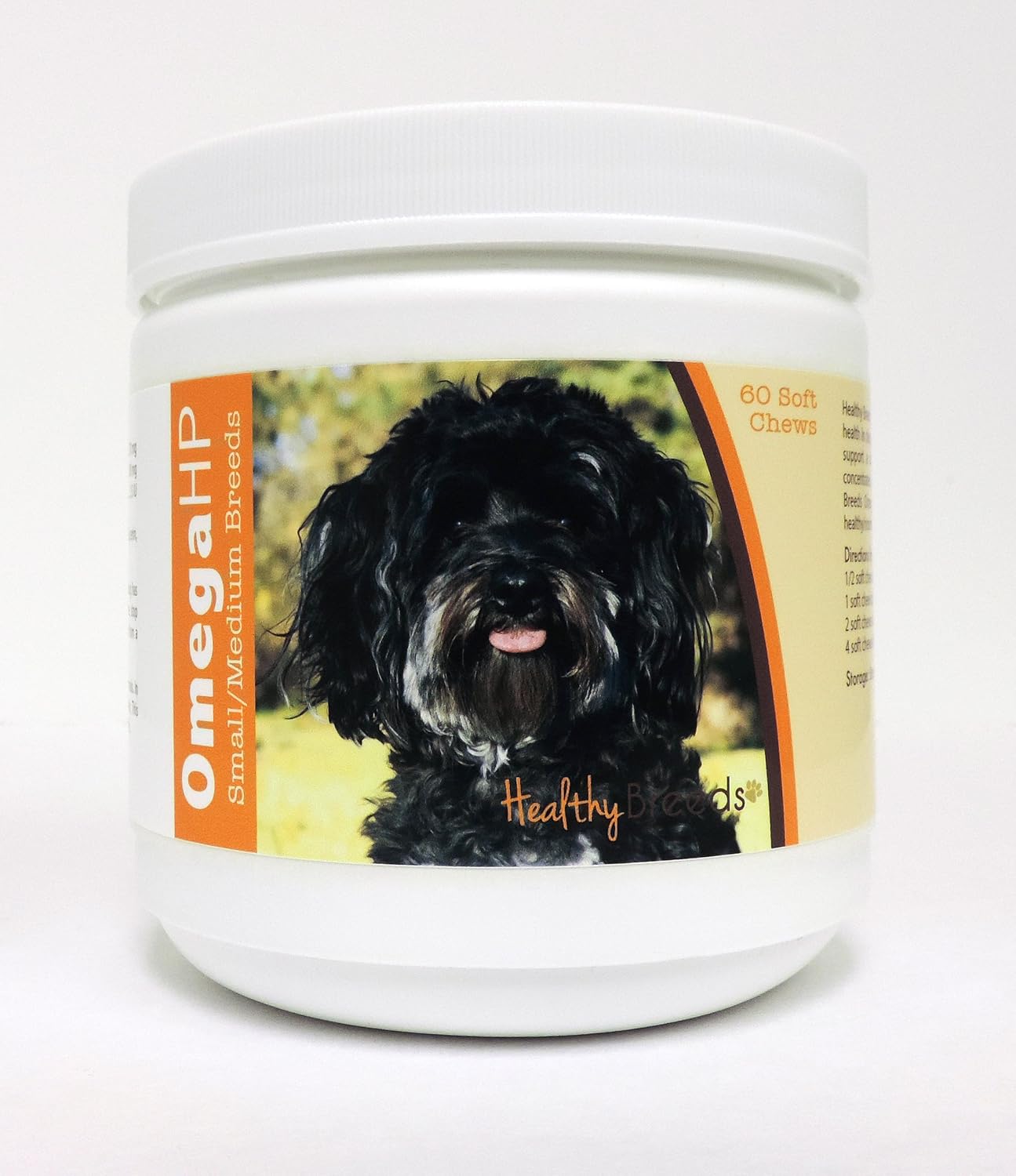 Healthy Breeds Siberian Husky Omega HP Fatty Acid Skin and Coat Support Soft Chews 60 Count