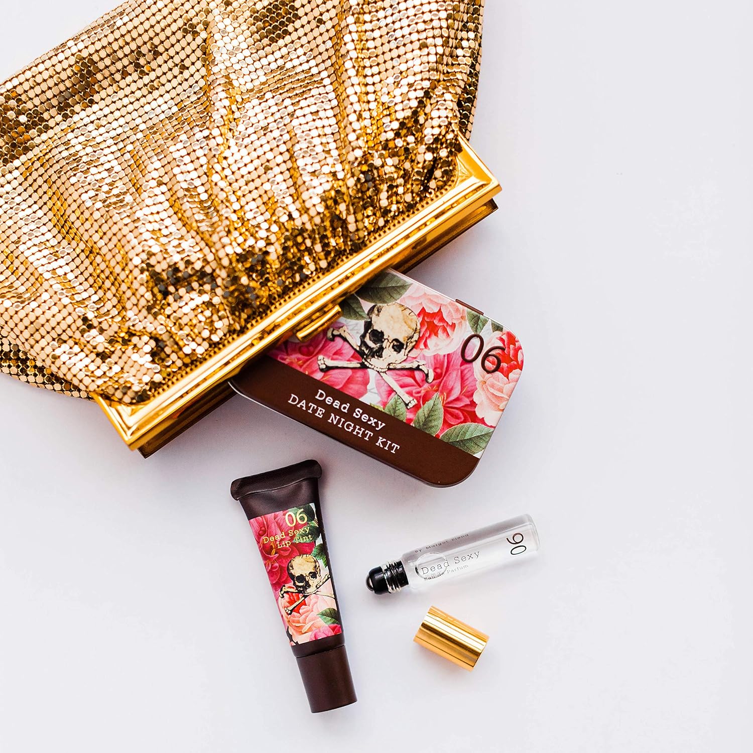 TOKYOMILK Dead Sexy Perfume Gift Set for Women, Mini Rollerball & Lip Tint