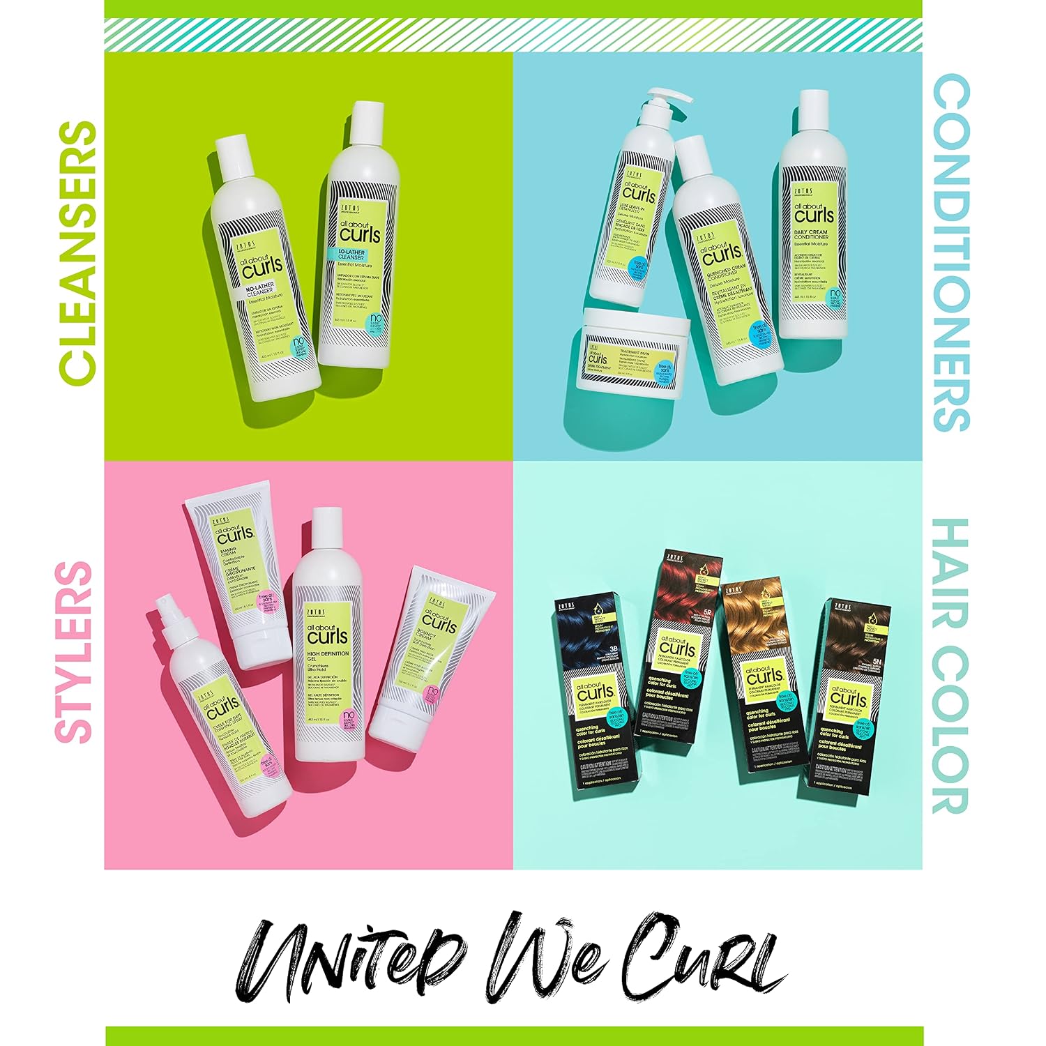 ALL ABOUT CURLS Boosting Foam | For Curly Hair | Lightweight Definition Hold | Volumizing Extra Fullness & Body | Vegan & Cruelty Free | Sulfate &