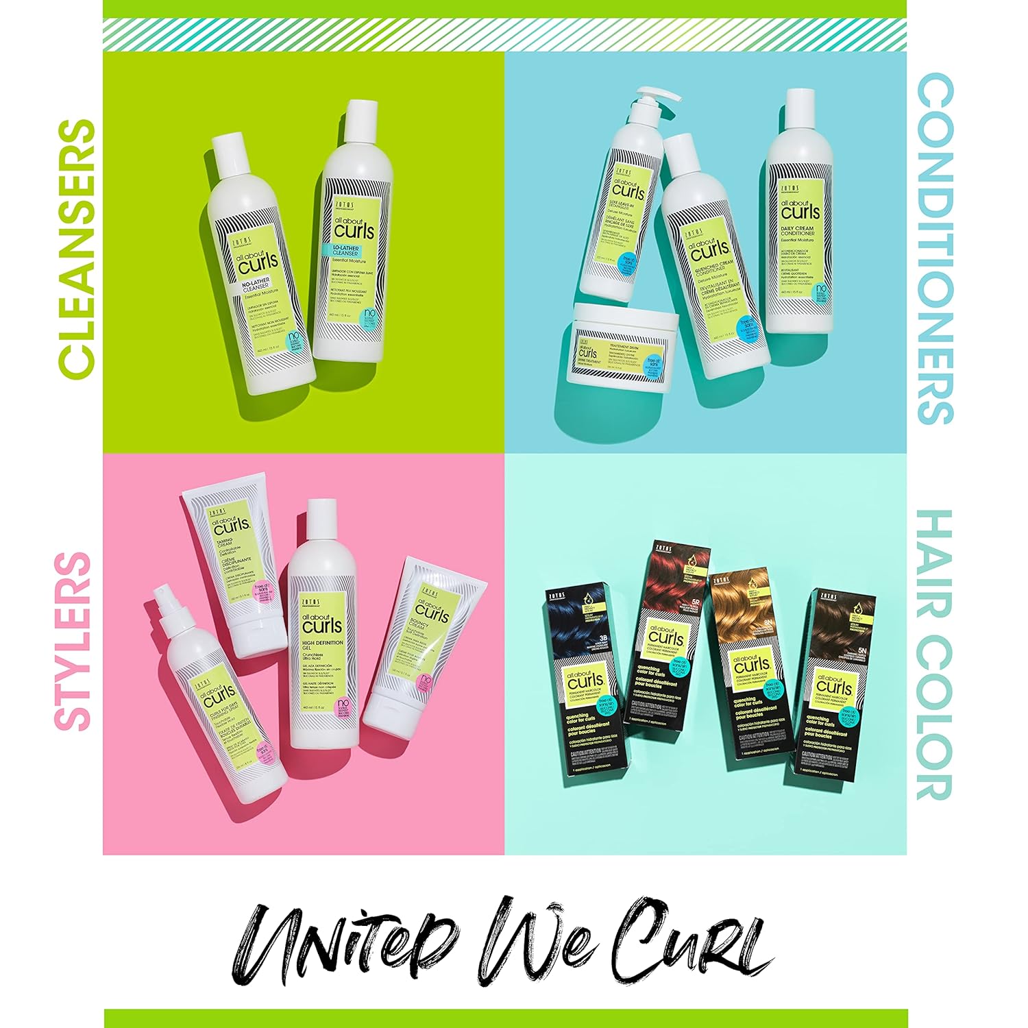 ALL ABOUT CURLS High Definition Gel | For Curly Hair Styling | Alcohol-Free | Moisturize, Define & Enhance Texture | Reduce Frizz & Boost Shine | Crunchless Ultra Hold | Vegan, Sulfate & Paraben Free