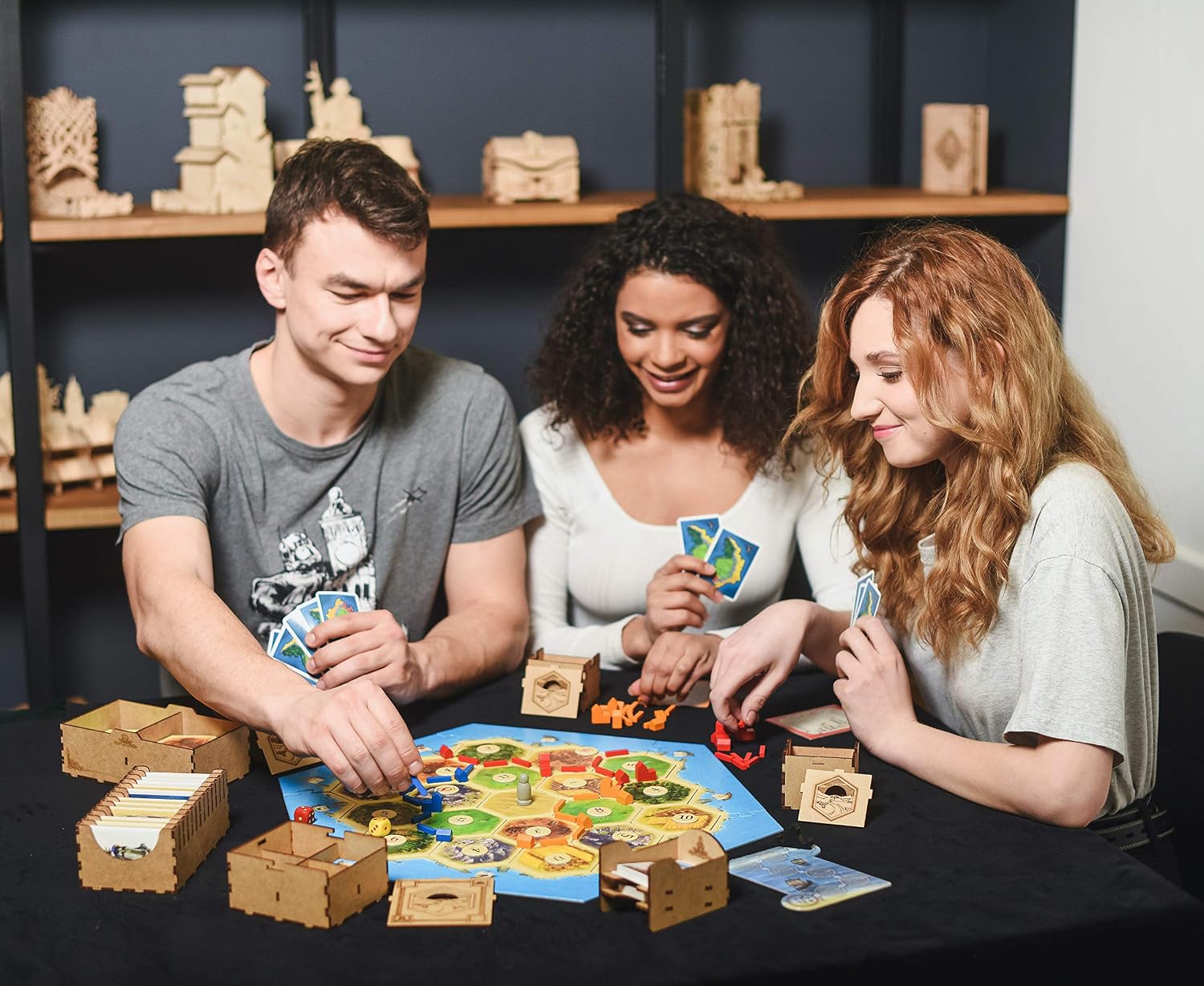 TowerRex Organizer for Catan, Board Game Storage