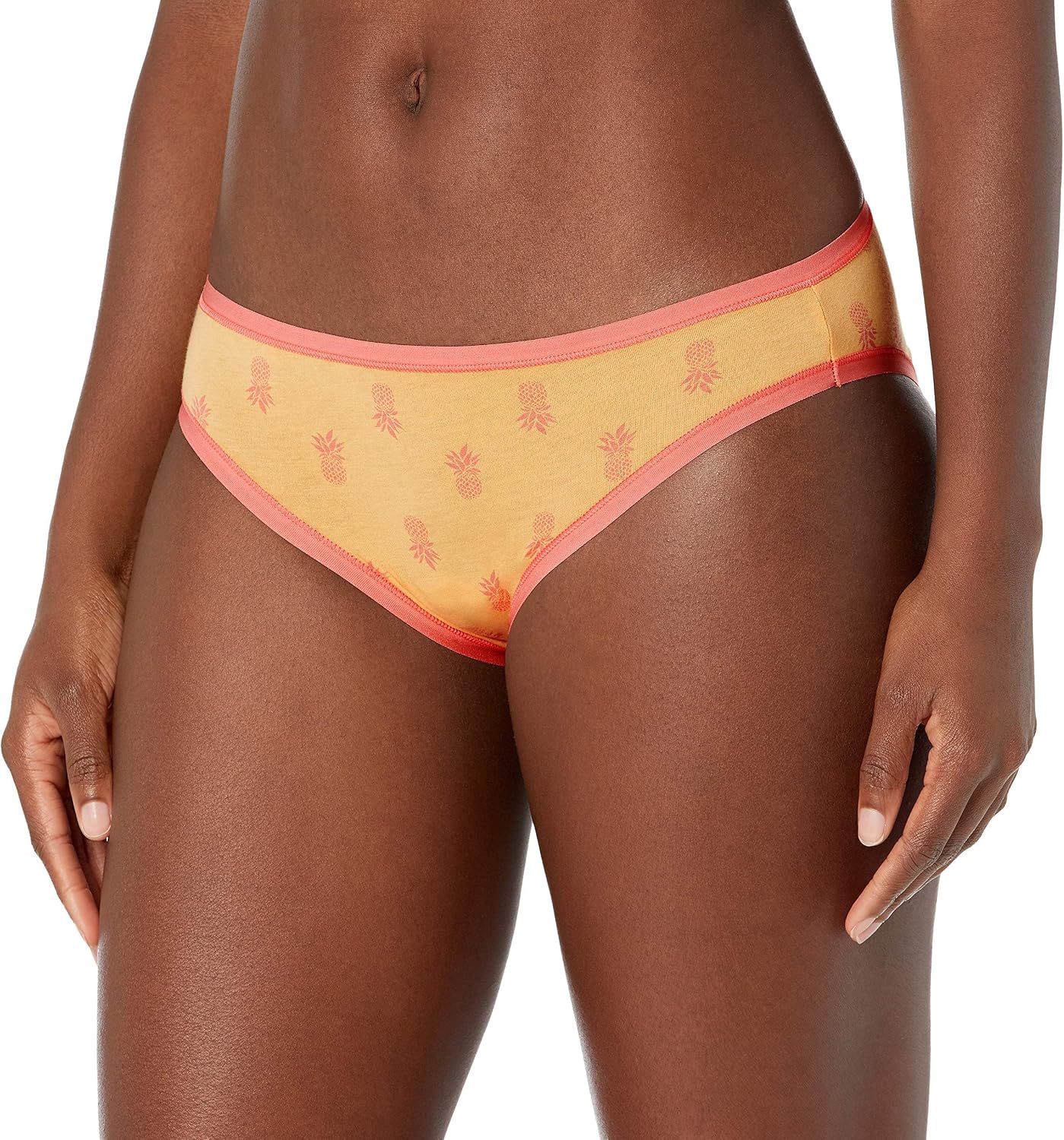 Amazon Essentials Women's Cotton Spandex Bikini Brief Underwear (Available in Plus Size)
