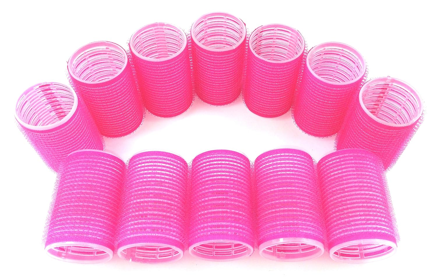Self Grip Holding Rollers Hairdressing Curlers Hair Design Sticky Cling Style For DIY Or Salon By Kamay's (30mm/1.2" Medium Size 12PCS)