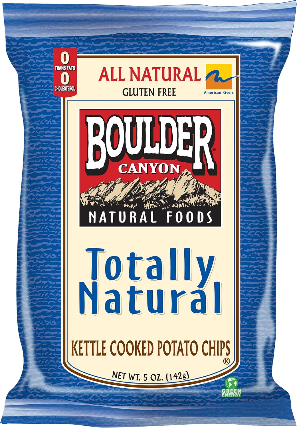 Boulder Canyon Avocado Oil Sea Salt Potato Chips 6 Count, 1.25 OZ