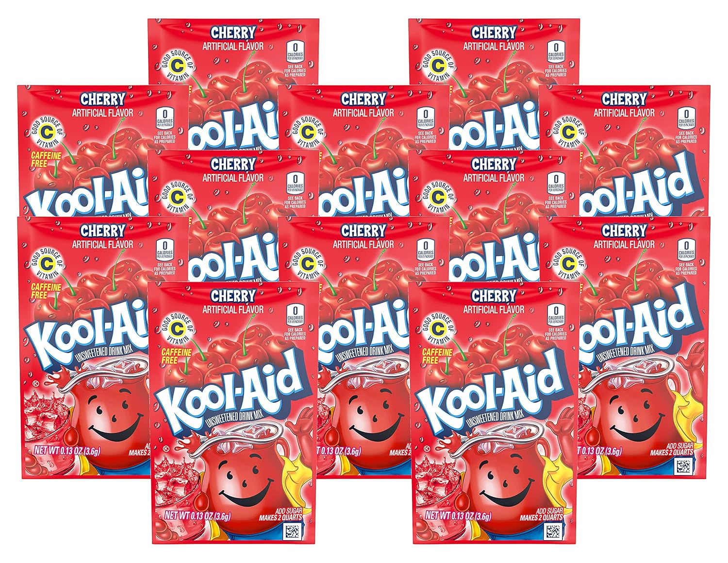 Kool Aid Powdered Packets - Peach Mango - 45 Envelopes