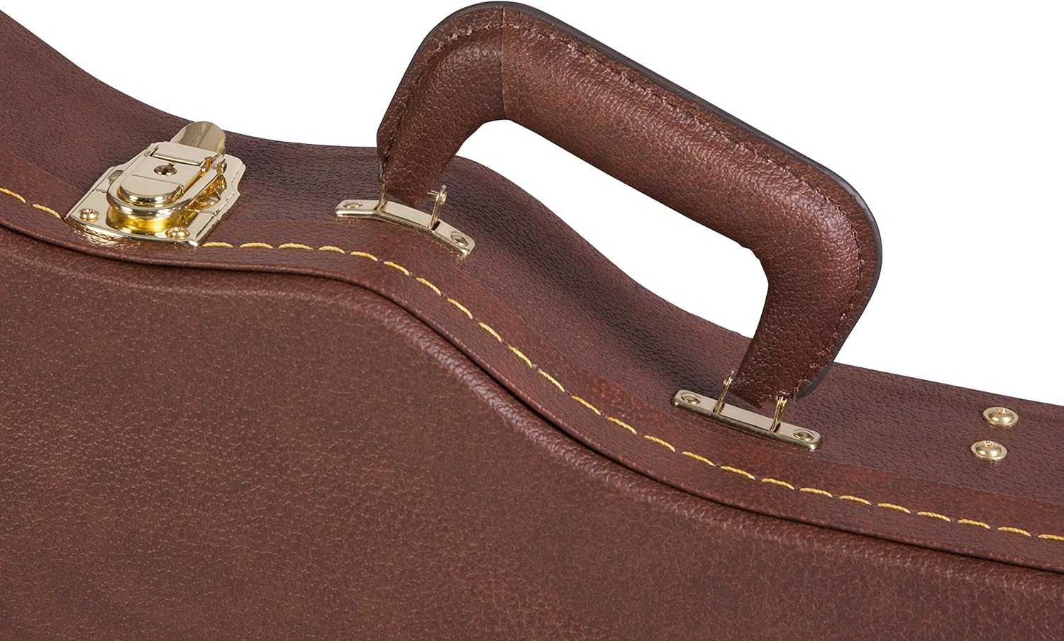 Gator Cases Deluxe Wood Case for SG Electric Guitars; Brown Exterior (GW-SG-BROWN)