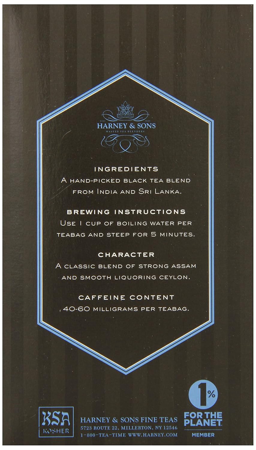 Harney & Sons Tea Bags Tropical Green 20 Count