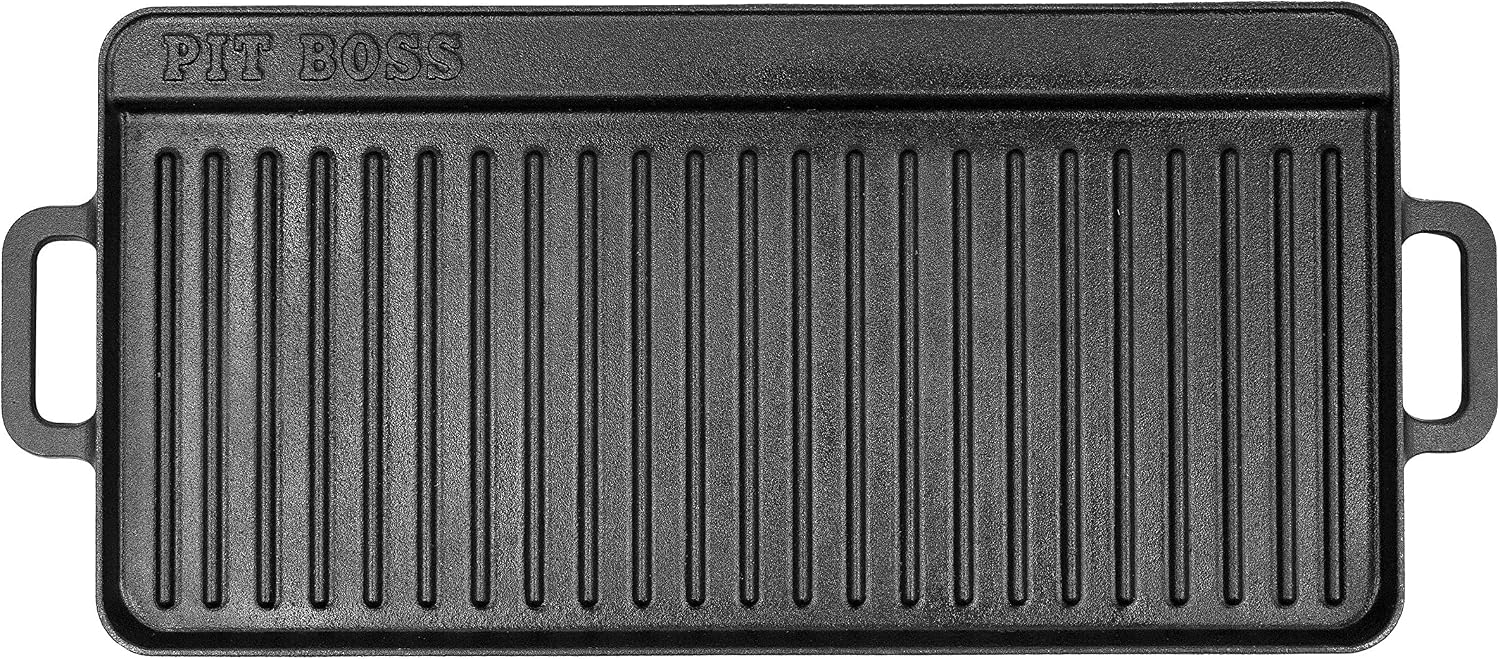 Pit Boss 14”x28” Cast Iron Griddle - 68008