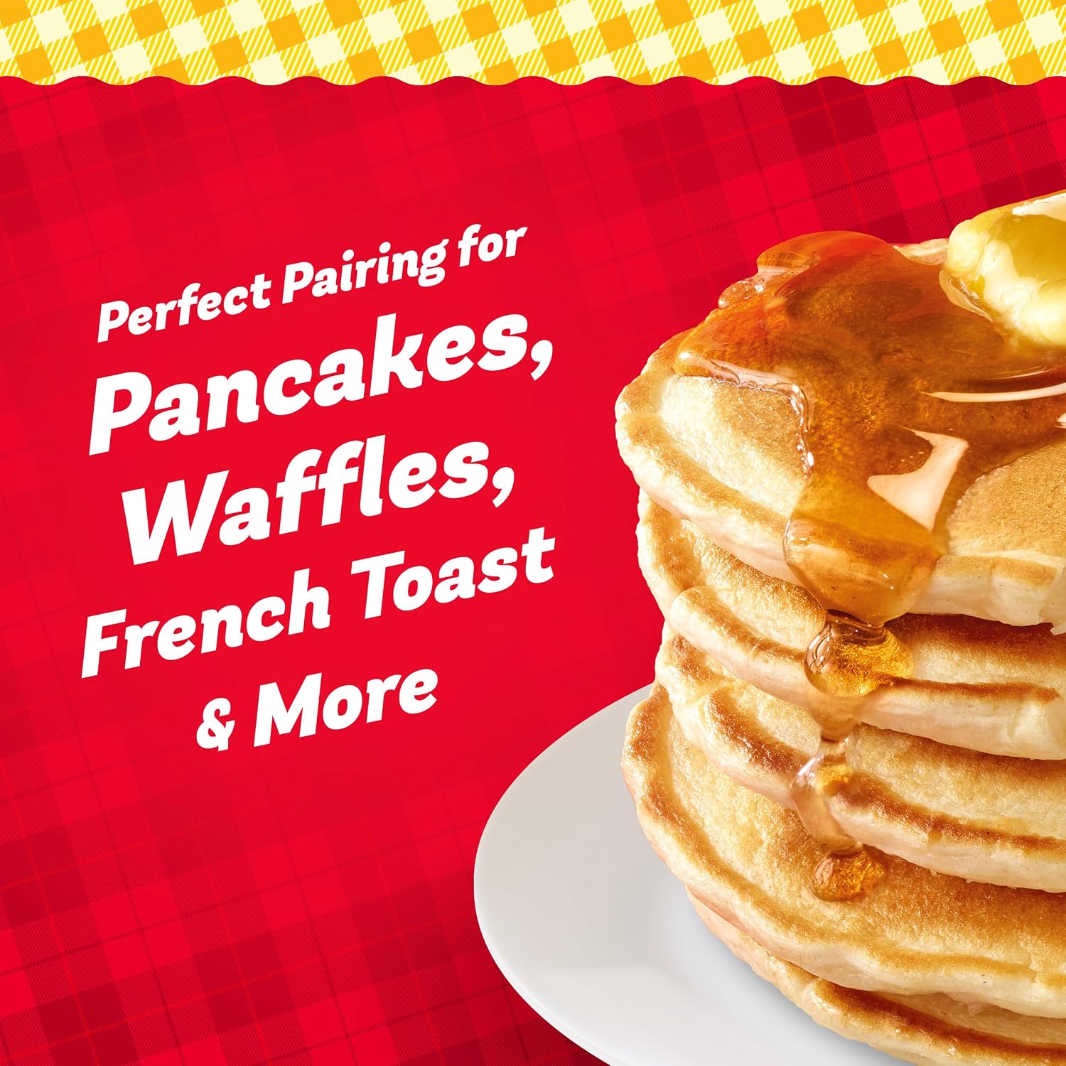 Mrs. Butterworth's Original Thick and Rich Pancake Syrup, Maple Flavored Syrup for Pancakes, Waffles and Breakfast Food, 248 Fl Oz Bottle