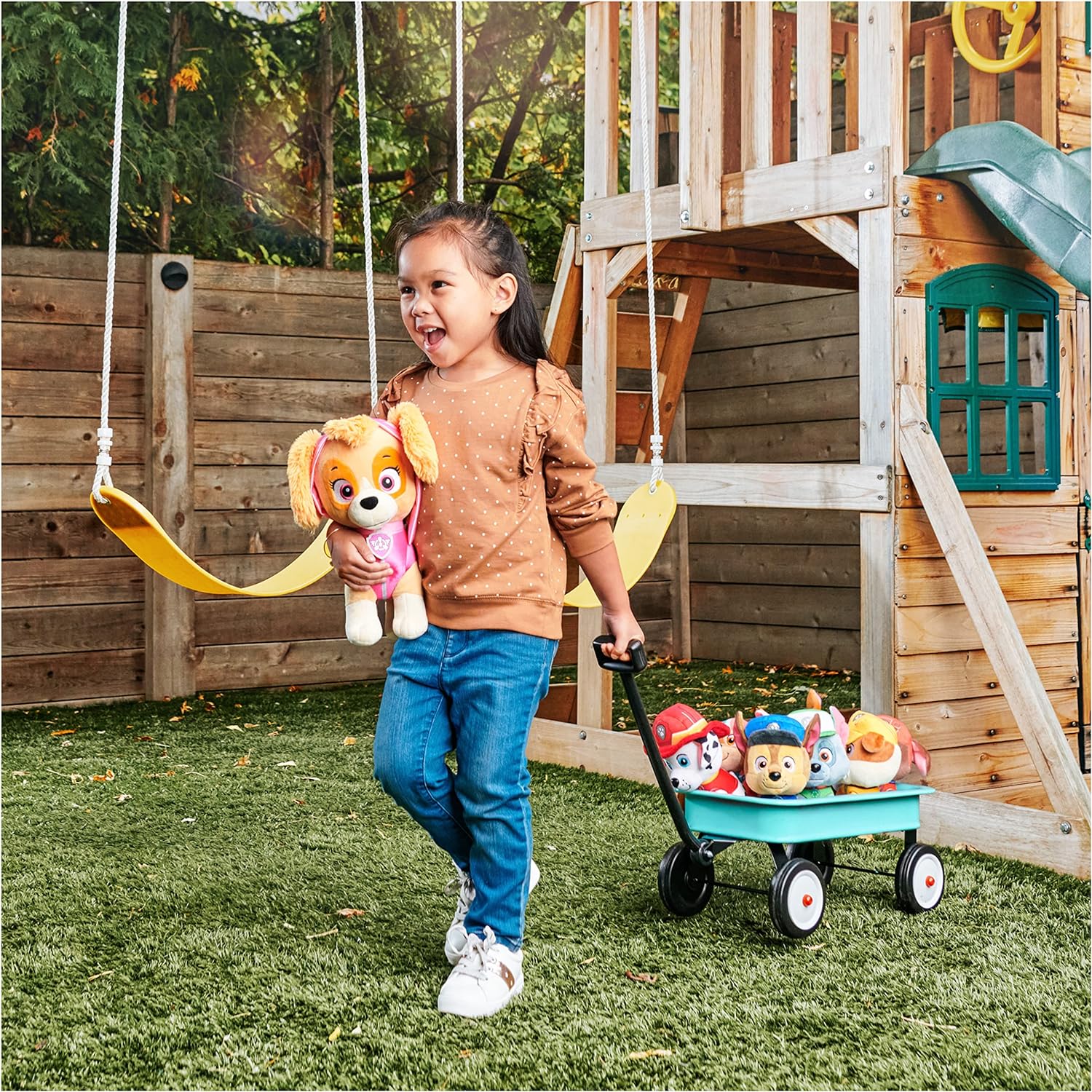 GUND PAW Patrol Rubble 6-Inch Plush Toy, Stuffed Animal for Ages 1+