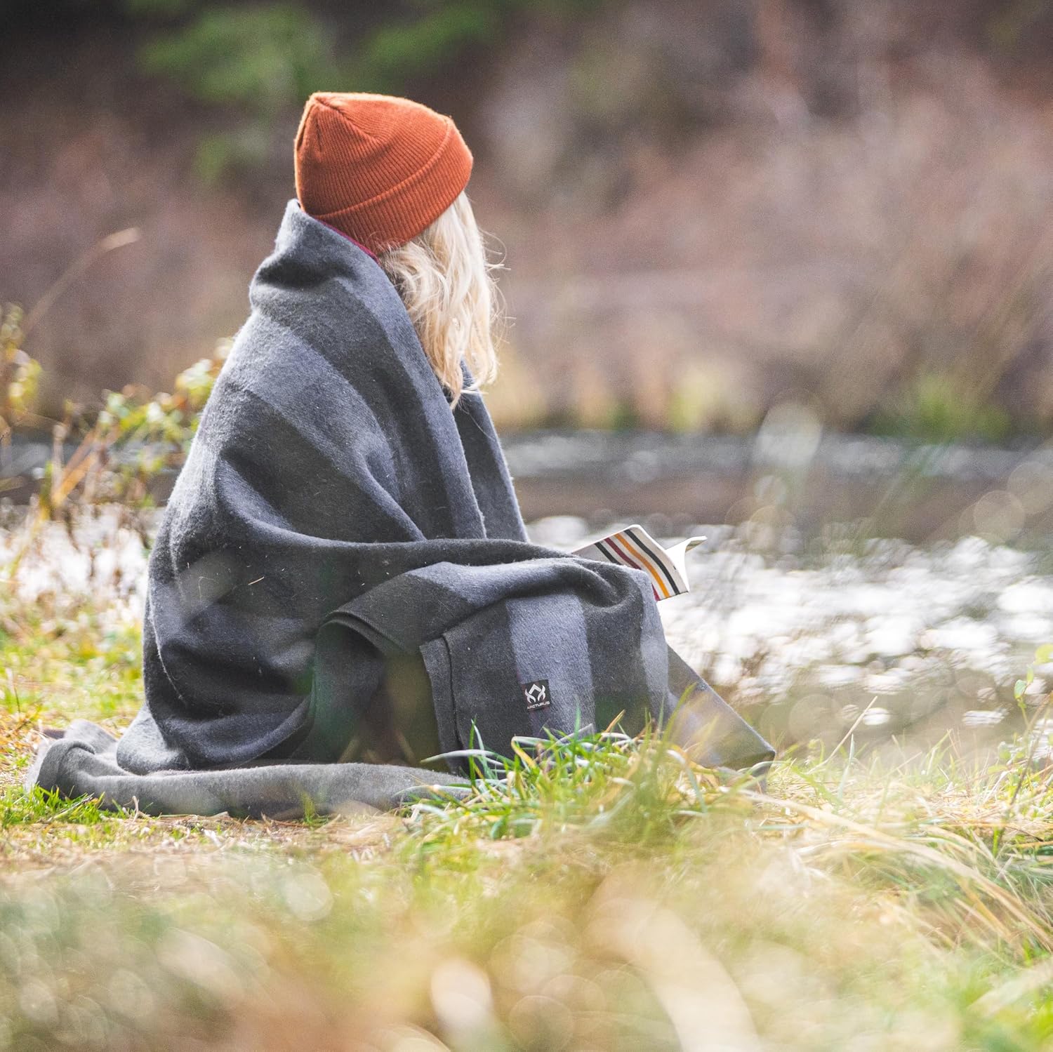 Arcturus Military Wool Blanket - Warm, Thick, Washable - Great for Outdoors, Camping, Stadium Blanket, Picnics, Travel - Car & Bushcraft Survival Kits
