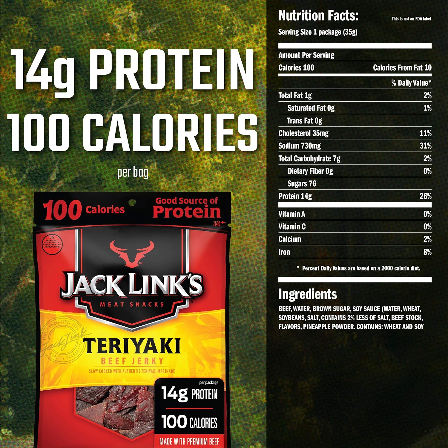 Jack Link's Beef Jerky, Teriyaki