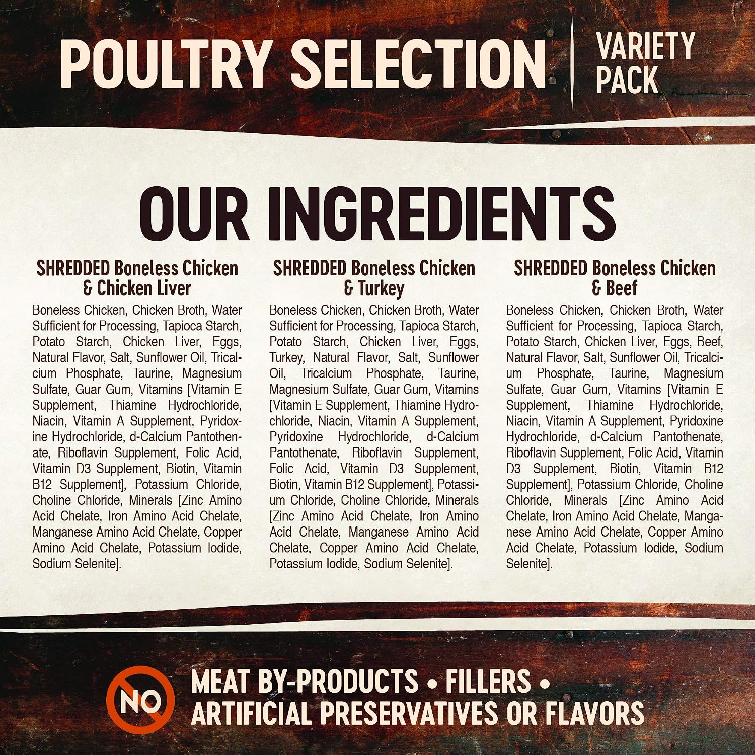 Wellness CORE Signature Selects Variety Pack Adult Canned Wet Cat Food, Natural, Protein Rich, Grain Free, Poultry Recipes, 2.8 oz, Pack of 8 Cans