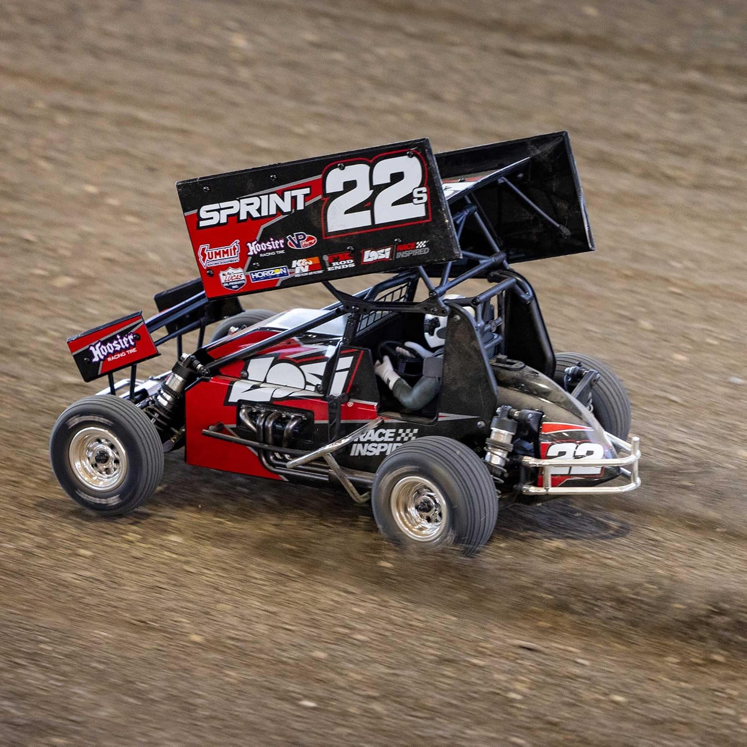 Losi 22S Sprint RTR with Battery and Charger Red 1/10 2 Wheel Drive LOS-2359