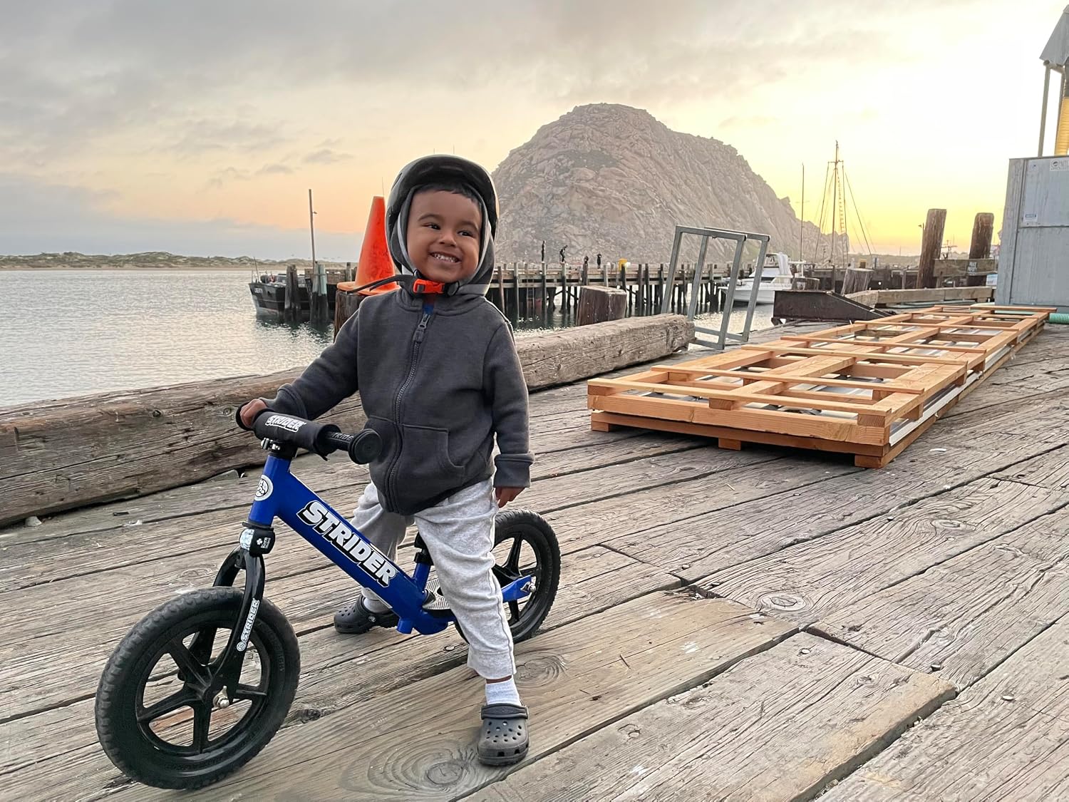 Strider 12 Sport Bike, Pink - No Pedal Balance Bicycle for Kids 1 to 4 Years - Includes Safety Pad, Padded Seat, Mini Grips, Flat-Free Tires -Easy Assembly, Tool-Free Adjustments | No-Pedal Balance Bike for Toddlers, Safety Pad, Adjustable Seat and Handl…