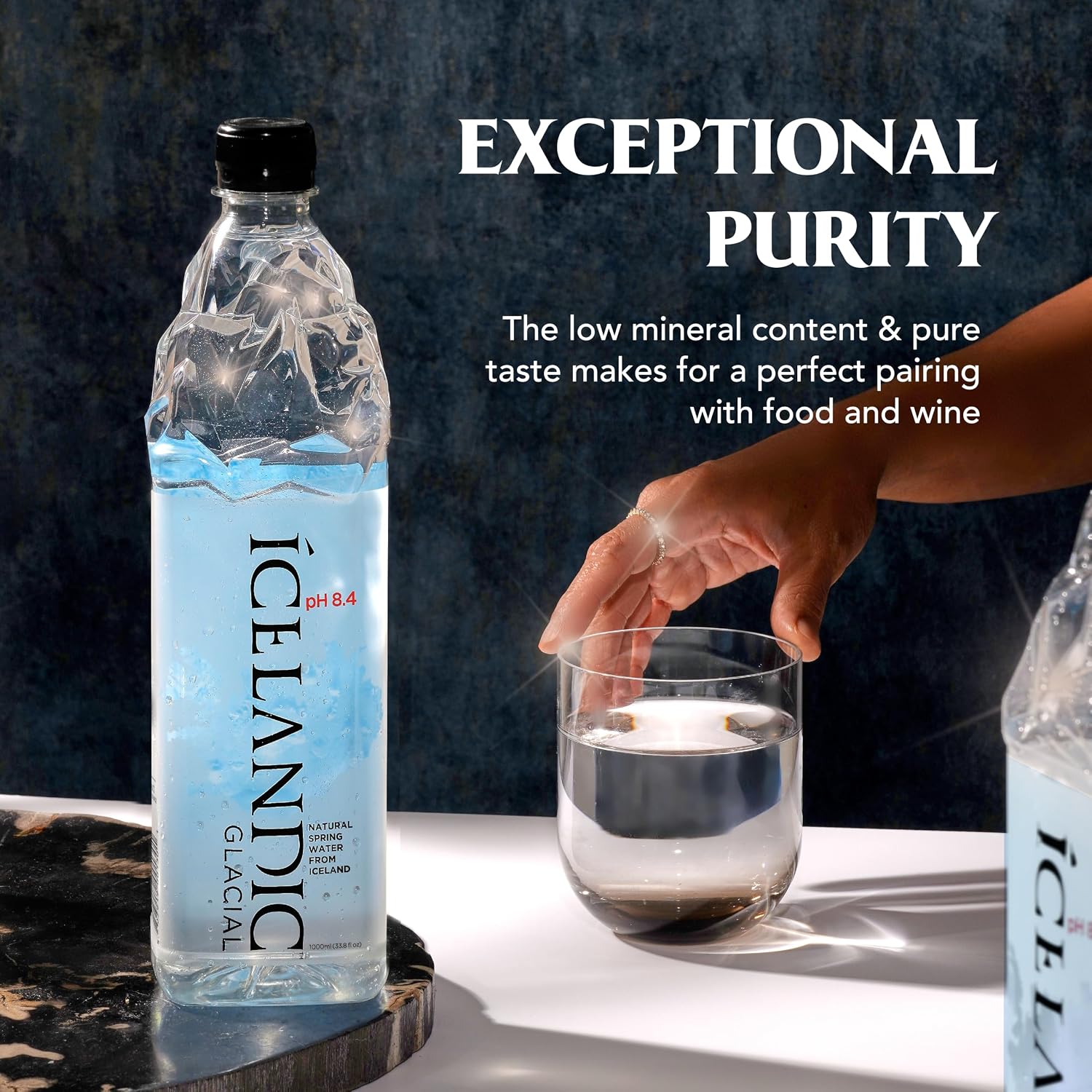 Icelandic Glacial Natural Spring Alkaline Water, 16.9 Fl Oz (Pack of 24) | Natural Spring Alkaline Water