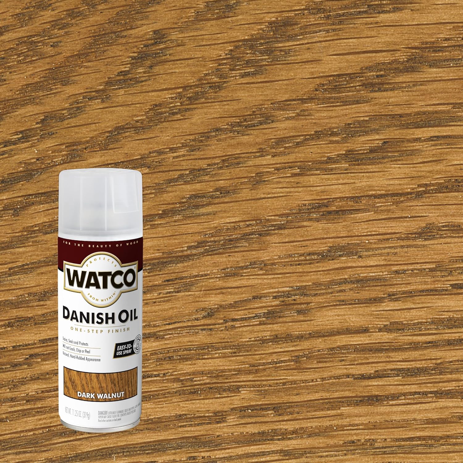 Watco 65351 Danish Oil Wood Finish, Pint, Black Walnut
