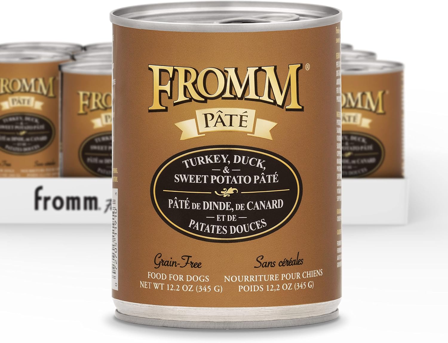 Fromm Venison & Lentil Pate Dog Food - Premium Wet Dog Food - Venison Recipe - Case of 12 Cans