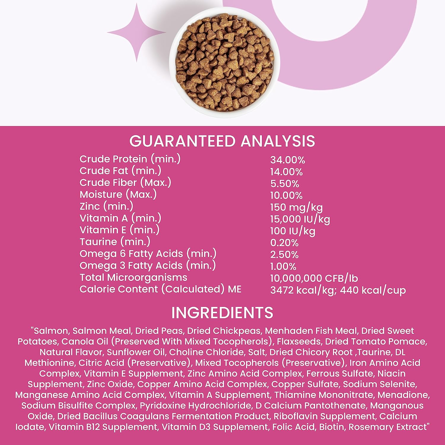 I and love and you Naked Essentials Dry Cat Food - Salmon + Trout - Grain Free, Real Meat, No Fillers, Prebiotics + Probiotics, 3.4lb Bag