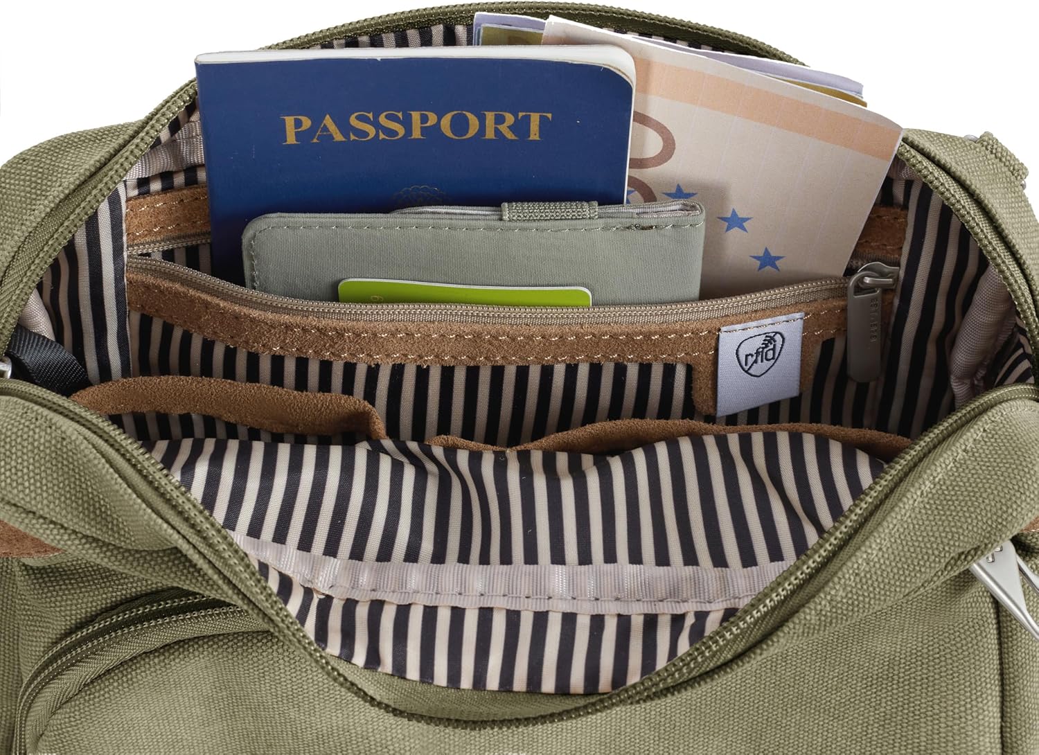 Travelon Anti-Theft Heritage Small Crossbody Bag