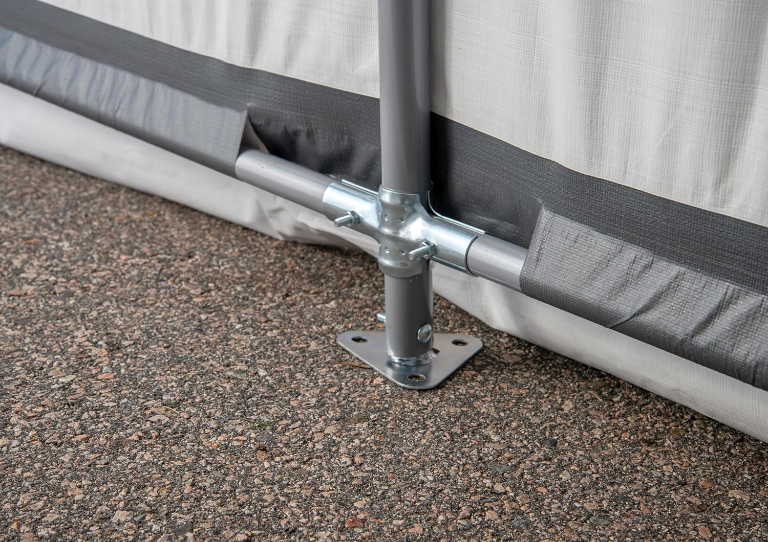 ShelterLogic 77813 Grey 10'x12'x8' Round Style Shelter