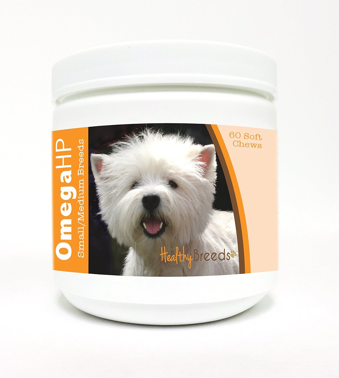 Healthy Breeds Siberian Husky Omega HP Fatty Acid Skin and Coat Support Soft Chews 60 Count