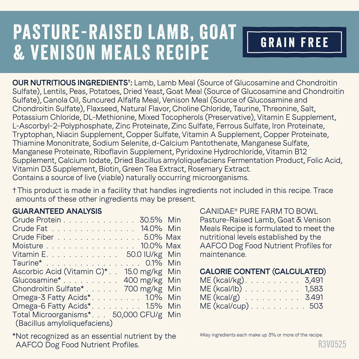 Canidae Pure Farm to Bowl Dry Dog Food - Balanced Nutrition for Adult Dogs - Limited Ingredient Formula - Grain, Wheat & Soy-Free - 22 lb - Wild-Caught Salmon & Sweet Potato Recipe