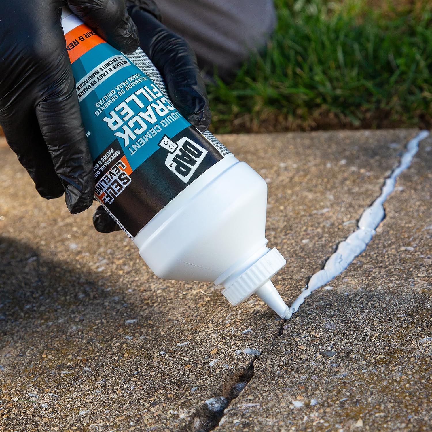 DAP Liquid Cement Crack Filler (Ready to Use), Gray, 32 Oz (7079837584)