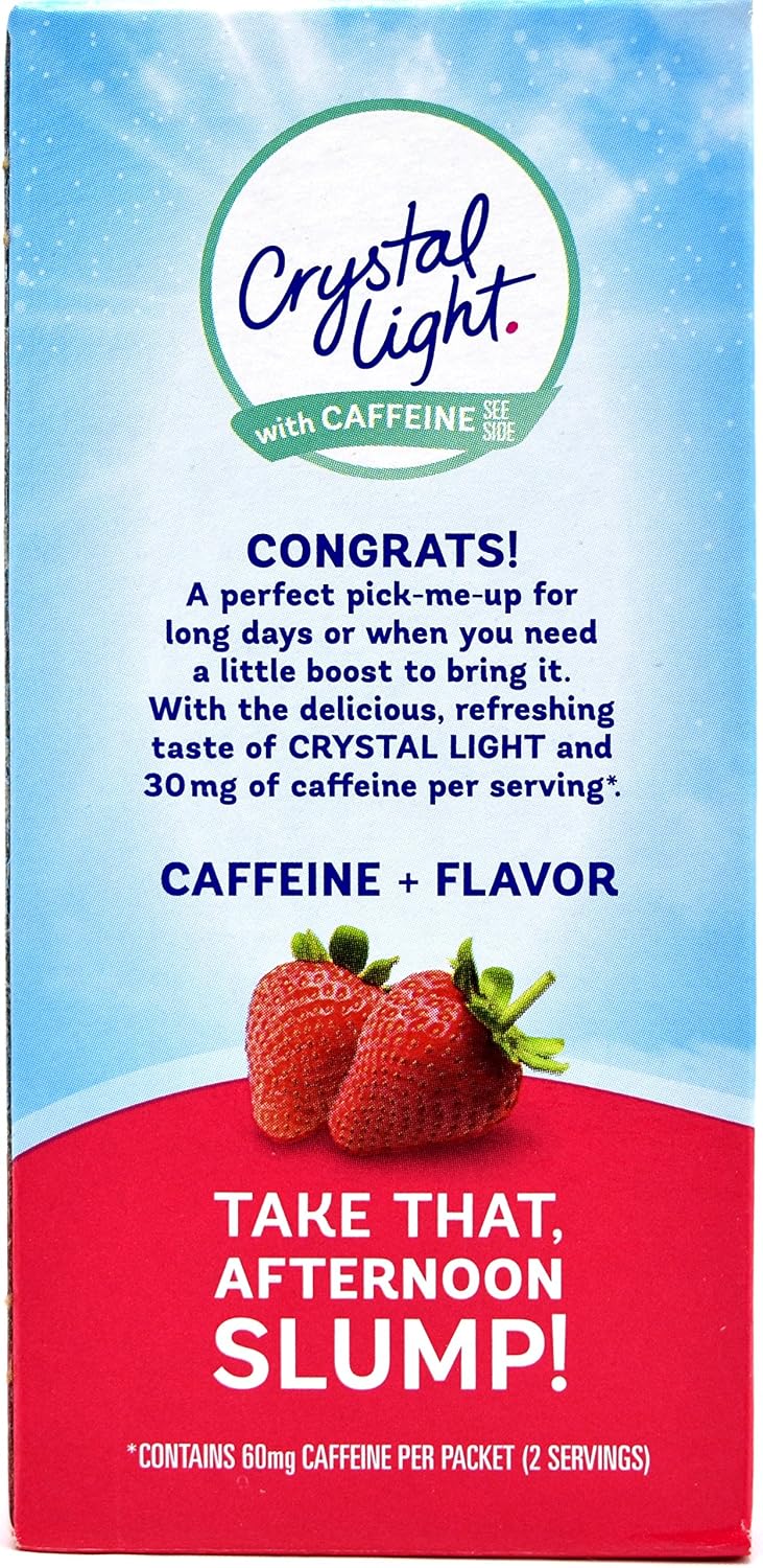 Crystal Light Powdered Drink Mix, 120 On-the-Go Pkts, Wild Strawberry