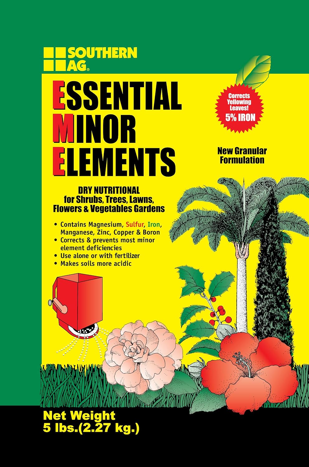 Southern Ag Essential Minor Element Granular Formulation, 5 LB