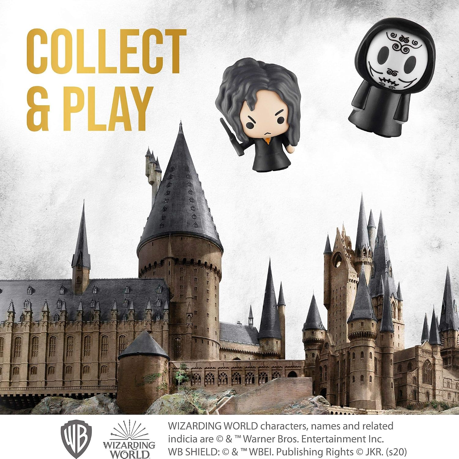 Harry Potter Pencil Toppers, Gifts, Toys, Collectibles – Set of 5 Harry Potter Figures for Writing, Party Decor – Death Eater, Voldemort