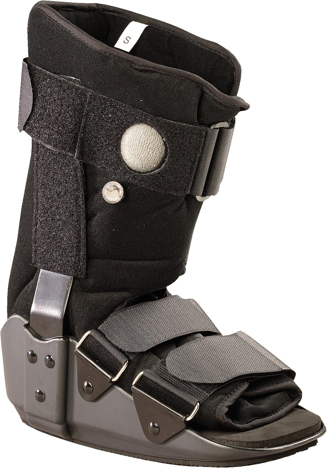 OTC Walker Boot Delux Short Low Top Leg Cast, Black, X-Small