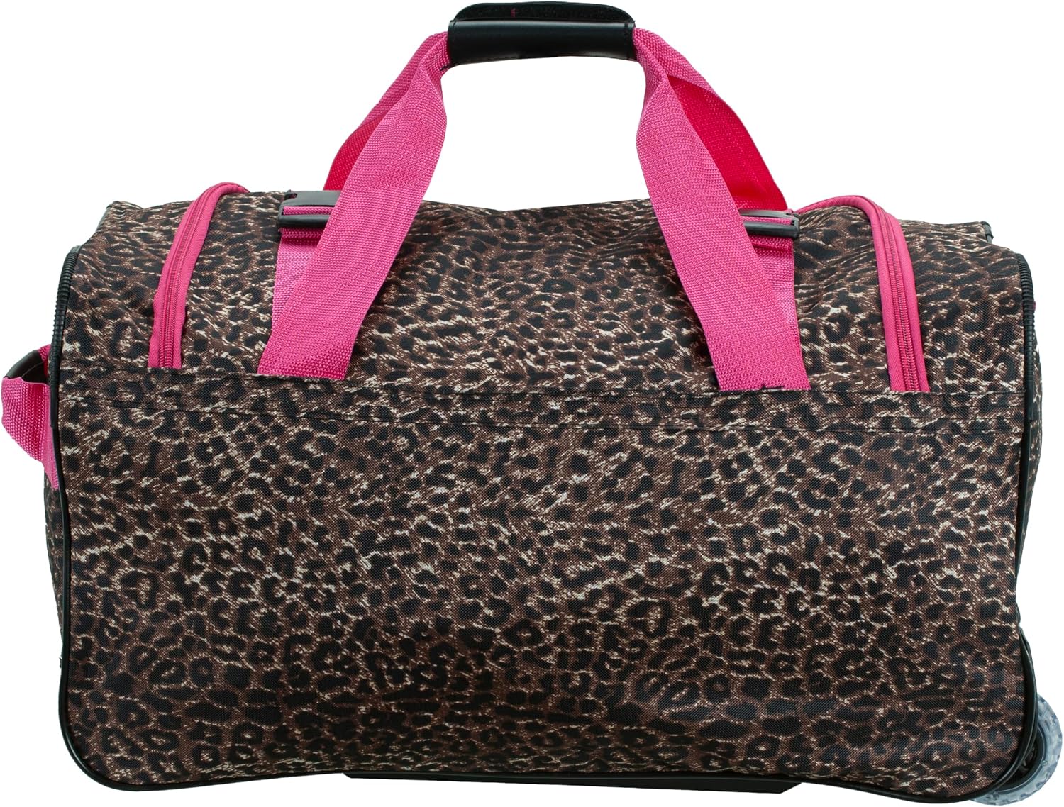 Rockland Rolling Duffel Bag, Black, 22"