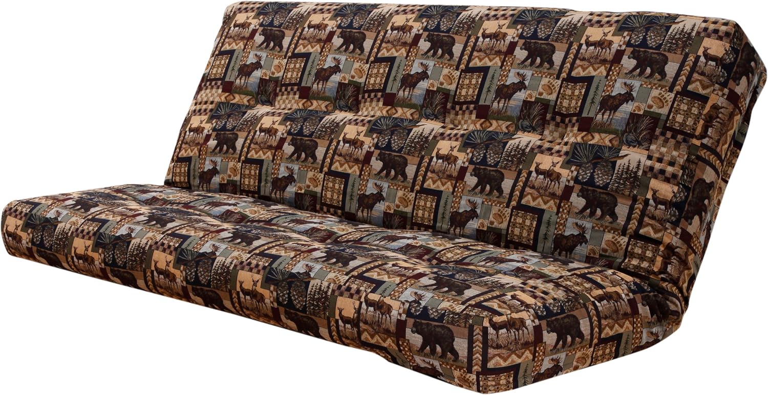 Leather 6000 Series Futon Mattresses Vertical Innerspring Full Size (Java)